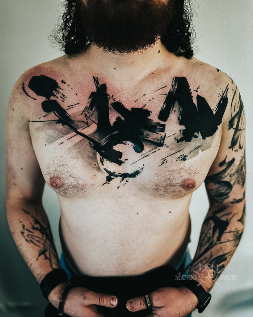 brushstrokes.
